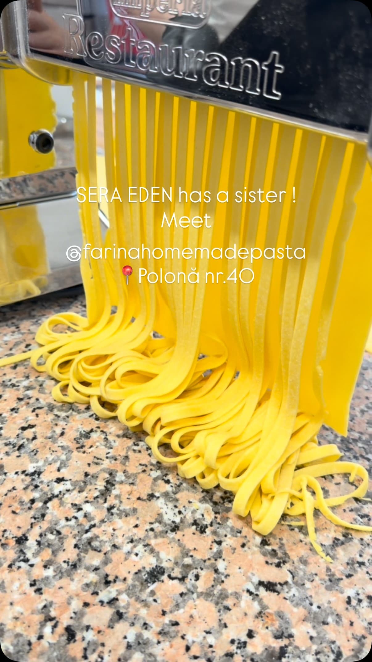 Paste proaspete, tăiate manual